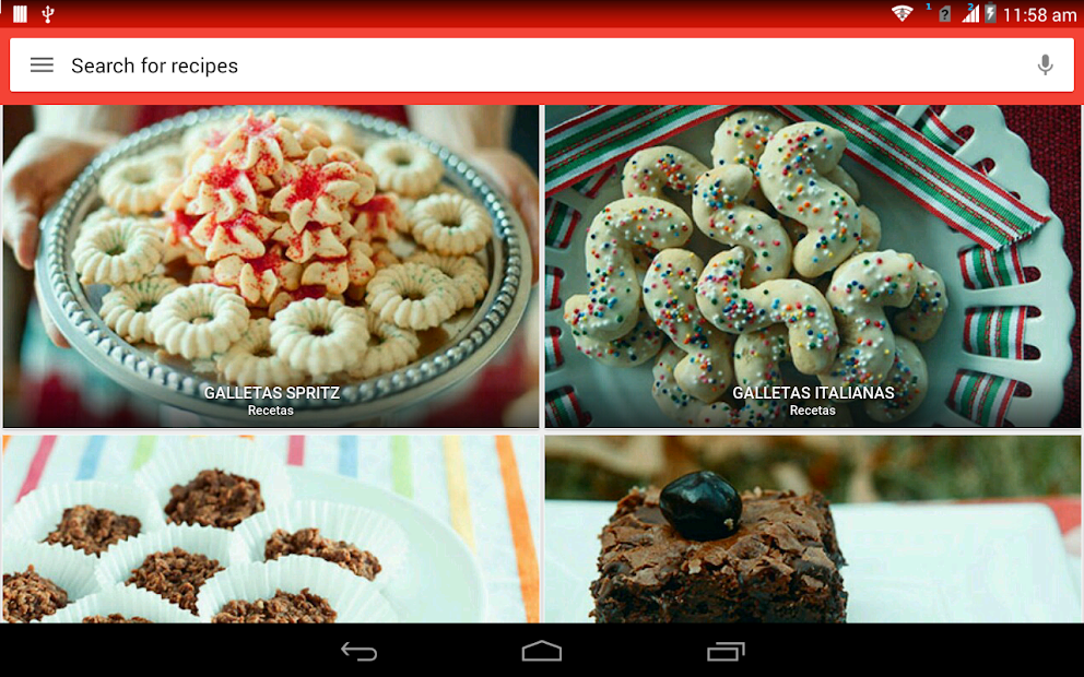 Screenshot 10 Recetas de galletas y brownies android