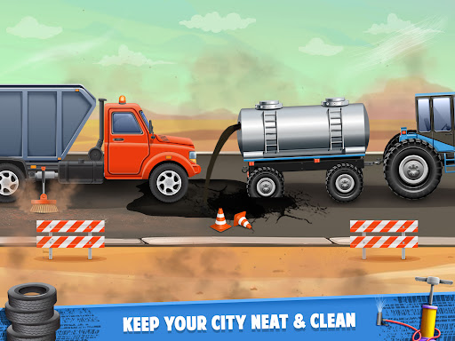 Kids Road Cleaner Truck Game 1.0.30 screenshots 24