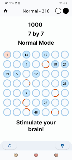 Number Connection Screen 3