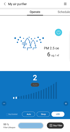 Android application Klarwind Smart Home screenshort