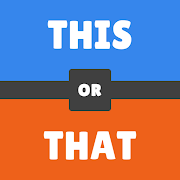 This or that? Would you rather? Which to choose?  Icon