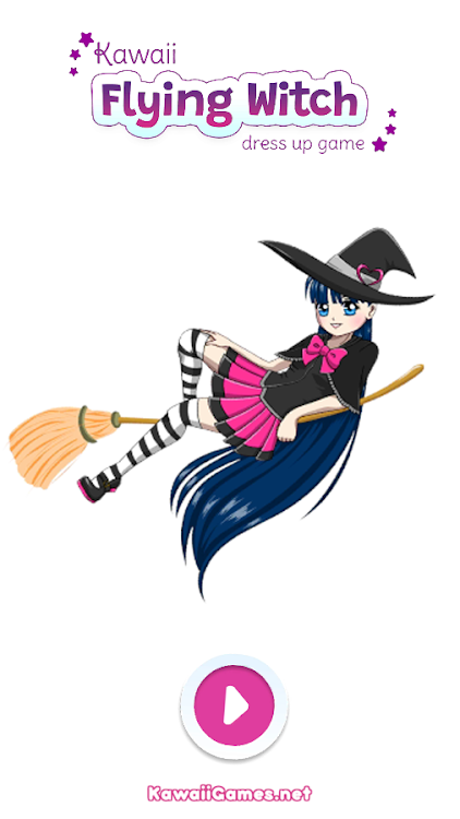Kawaii Flying Witch Dress Up - 1 - (Android)