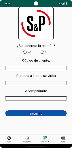 Minutas SP Screen 2