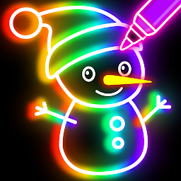 Glow Doodle Art - Color & Draw Mod Apk