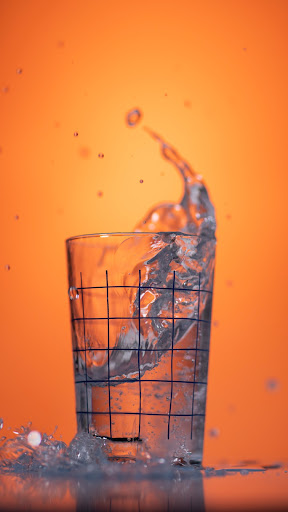 Orange Color Wallpaper Screen 2