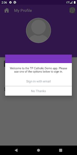 TouchPoint Catholic Parish Screen 3
