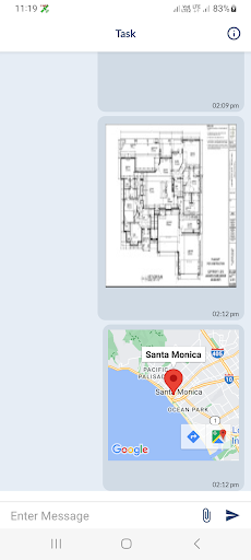 Android application Chat Demo screenshort