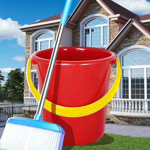 Tidy it up! :Clean House Games logo