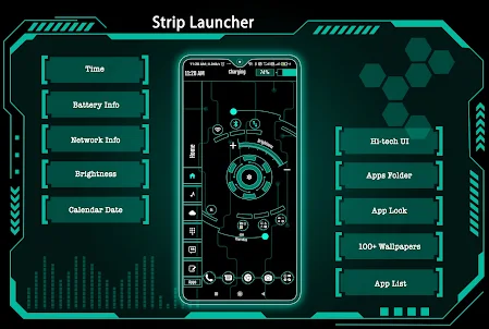 Strip Launcher - Homescreen