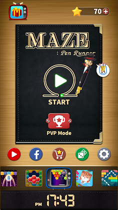 Maze : Pen Runner - Screenshot 1