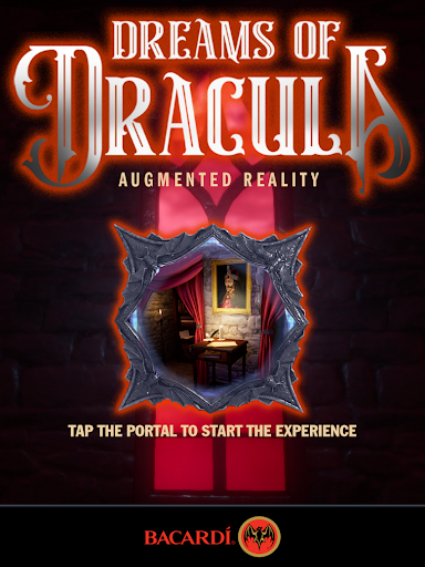 Android application Dreams of Dracula AR screenshort