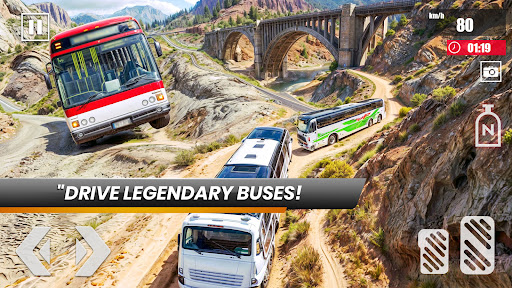 Mountain Bus Driving Game 3