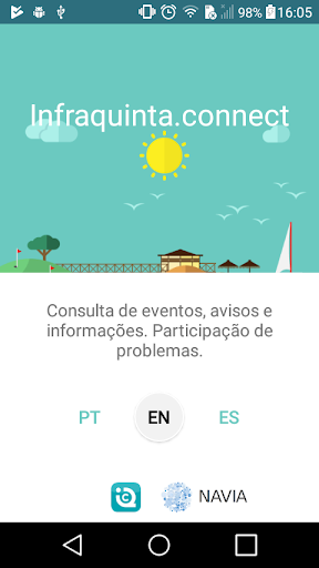 Android application Infraquinta.Connect screenshort
