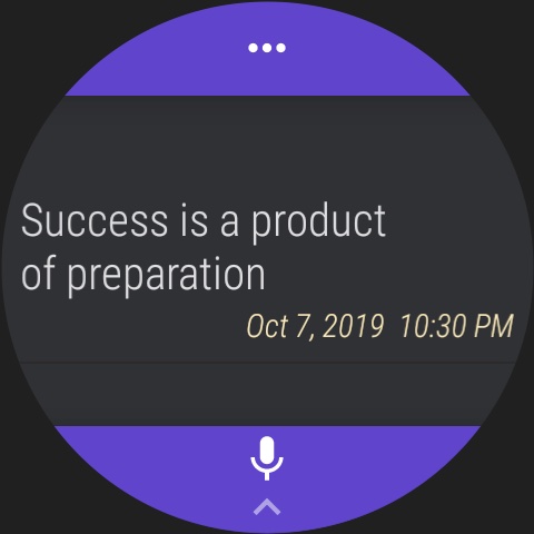 Android application Journal screenshort