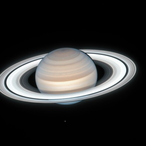 Planet Saturn sounds logo
