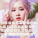 Cover Image of डाउनलोड Rose Blackpink Keyboard Theme  APK