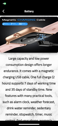Dirrelo Smart Watch guide Screen 3