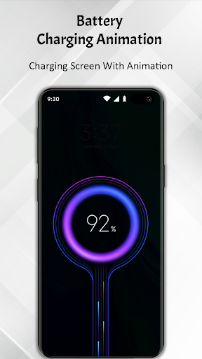Screenshot of Battery Charging Animation