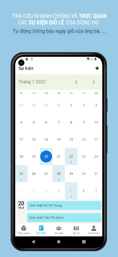 Gia phả Việt Screen 3
