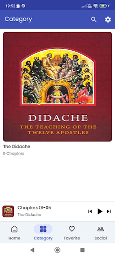 The Teaching (Didache) Audio Screen 2