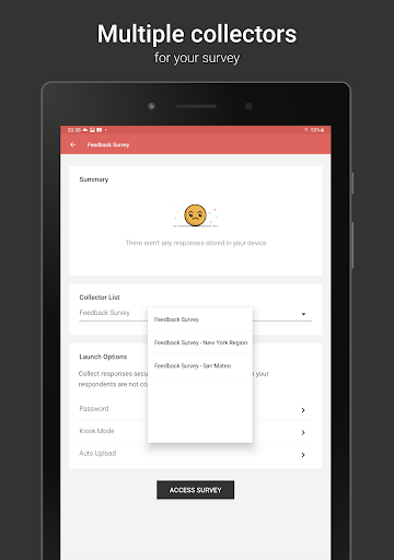 Screenshot of Zoho Survey - Offline Survey