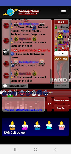 RadioAptStation Screen 2