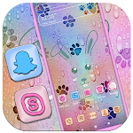 Cover Image of Unduh Rabbit and Paw Drop Theme  APK