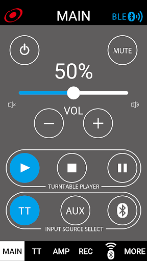 Android application TTA-100 BLE Remoter screenshort