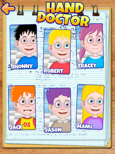 Android application Hand Doctor screenshort