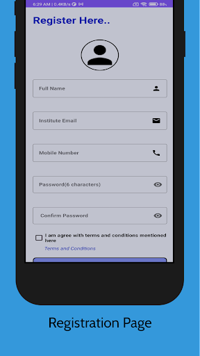 Android application NSS GIT screenshort