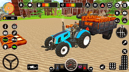 Farm Tractor Farming Sim