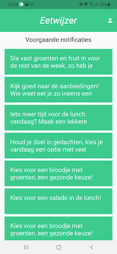 EetWijzer Screen 2