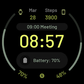 Captura 10 React: Wear OS watch face android