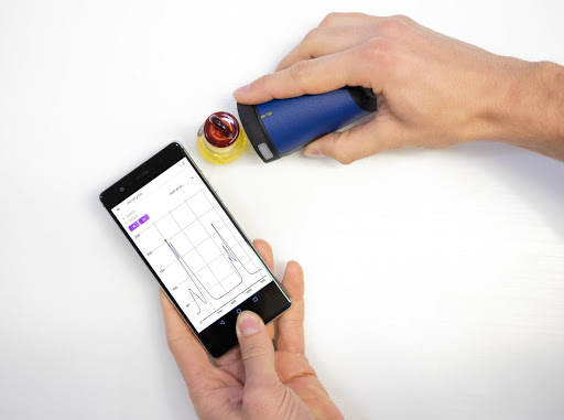Android application SpectroLab screenshort