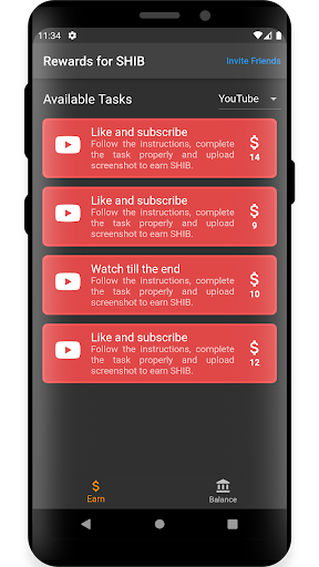 Rewards For SHIB Screen 3
