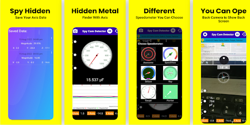 Hidden Back Spy Camera Finder Screen 3