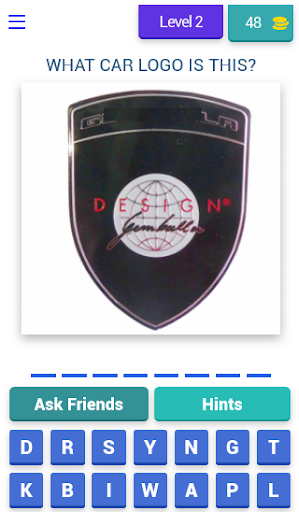 Car Logos Quiz Screen 3
