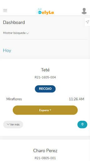 DelyLab Repartidor Screen 3