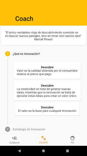 Android application Colectidea screenshort