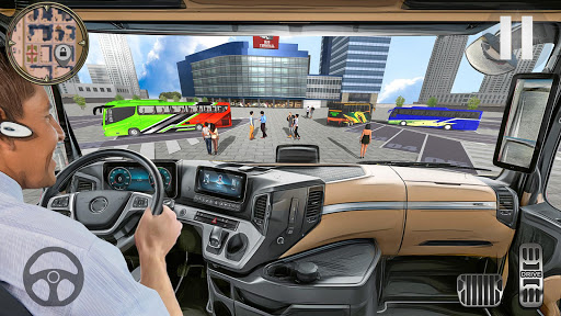 US Police CyberTruck Car Screenshot