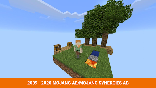 One block survival Minecraft maps. Map for MCPE Apk 5