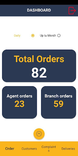 AToZ Courier Admin Screen 2