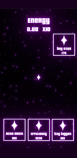 Android application Galaxy Clicker screenshort