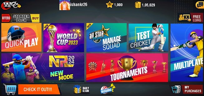 World Cricket Championship 2 Captura de pantalla
