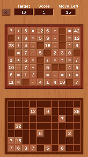 Android application WoodiMath screenshort
