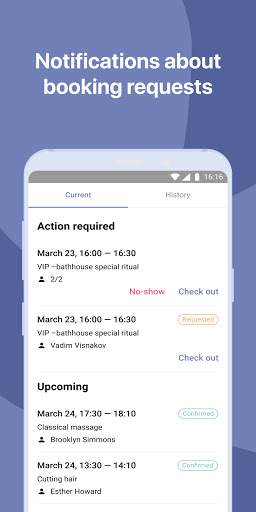 Bookla for business Screen 2