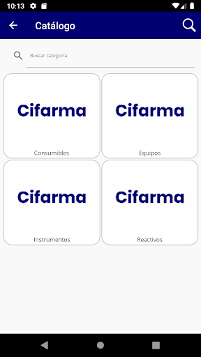 Cifarma Diagnósticos Screen 2