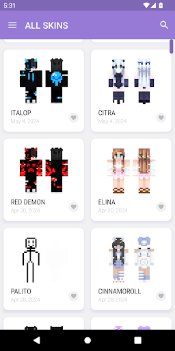 Skins for Minecraft 2 1