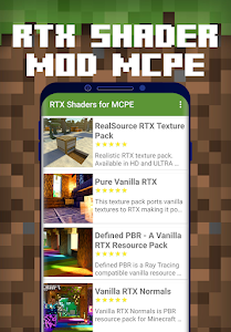RTX Shaders for MCPE Unknown