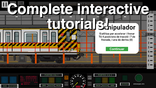 Barcelona Subway Simulator 2D Screen 2